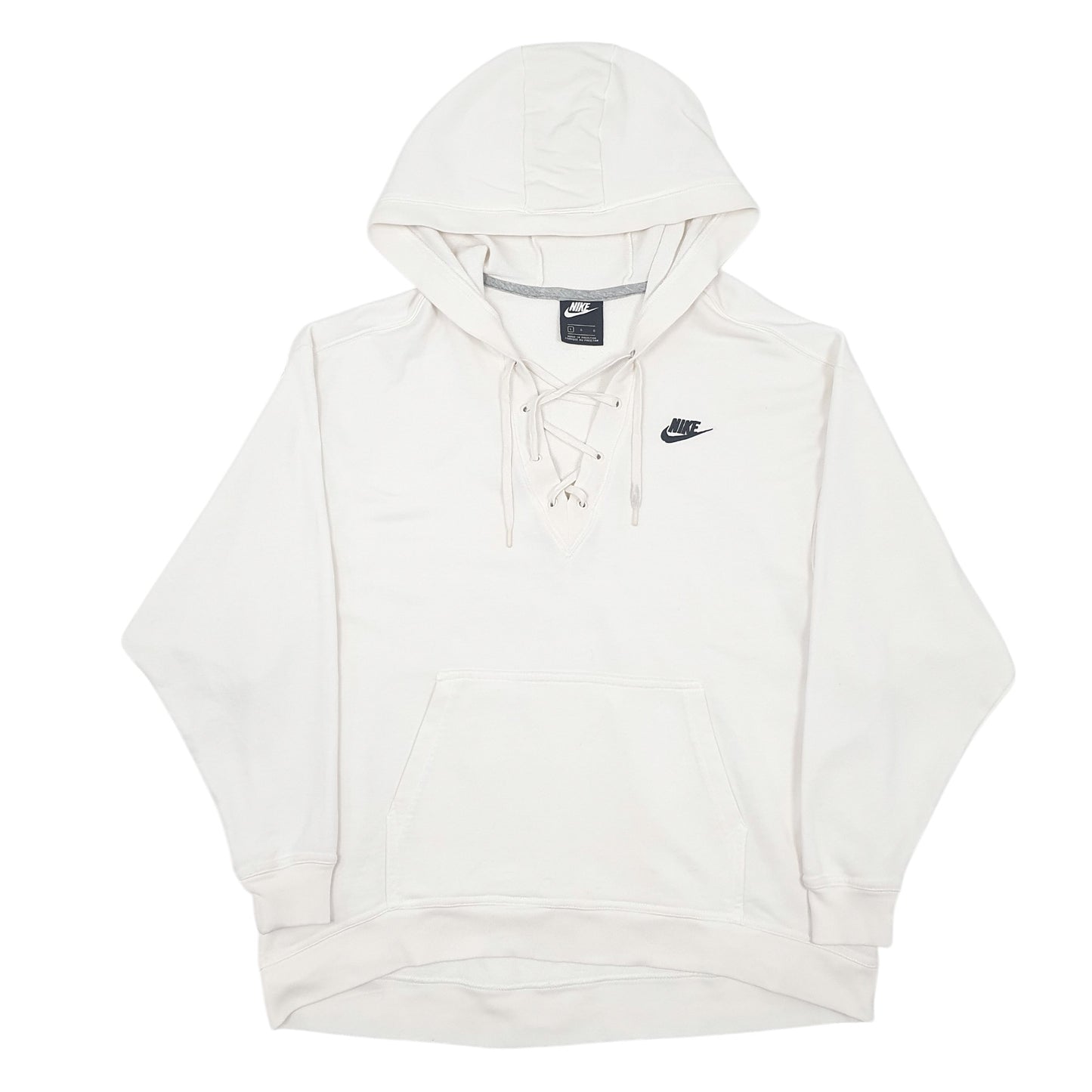 Mens White Nike Hockey Hoodie Jumper