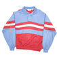 Mens Blue Haband Collared Stripe Casual Sweater Crewneck Jumper