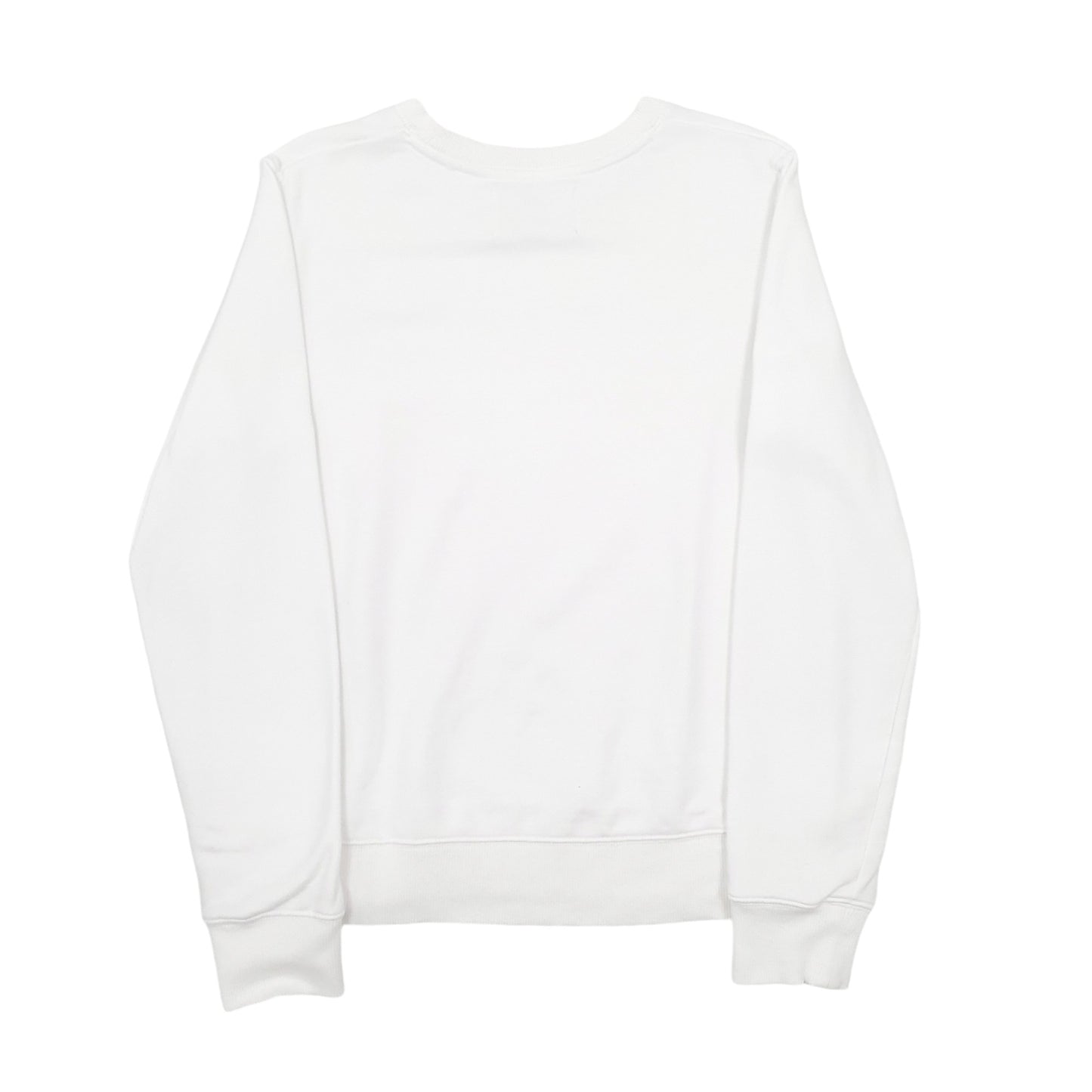 Mens White Calvin Klein Jeans  Crewneck Jumper