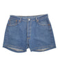 Womens Blue Levis 501 Reworked Jorts Denim Shorts