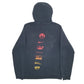 Mens Black Nike Air TN Anniversary Spellout Hoodie Jumper