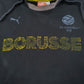 Mens Black Puma Bourussia Dortmund Football Soccer 2009 Spellout Hoodie Jumper
