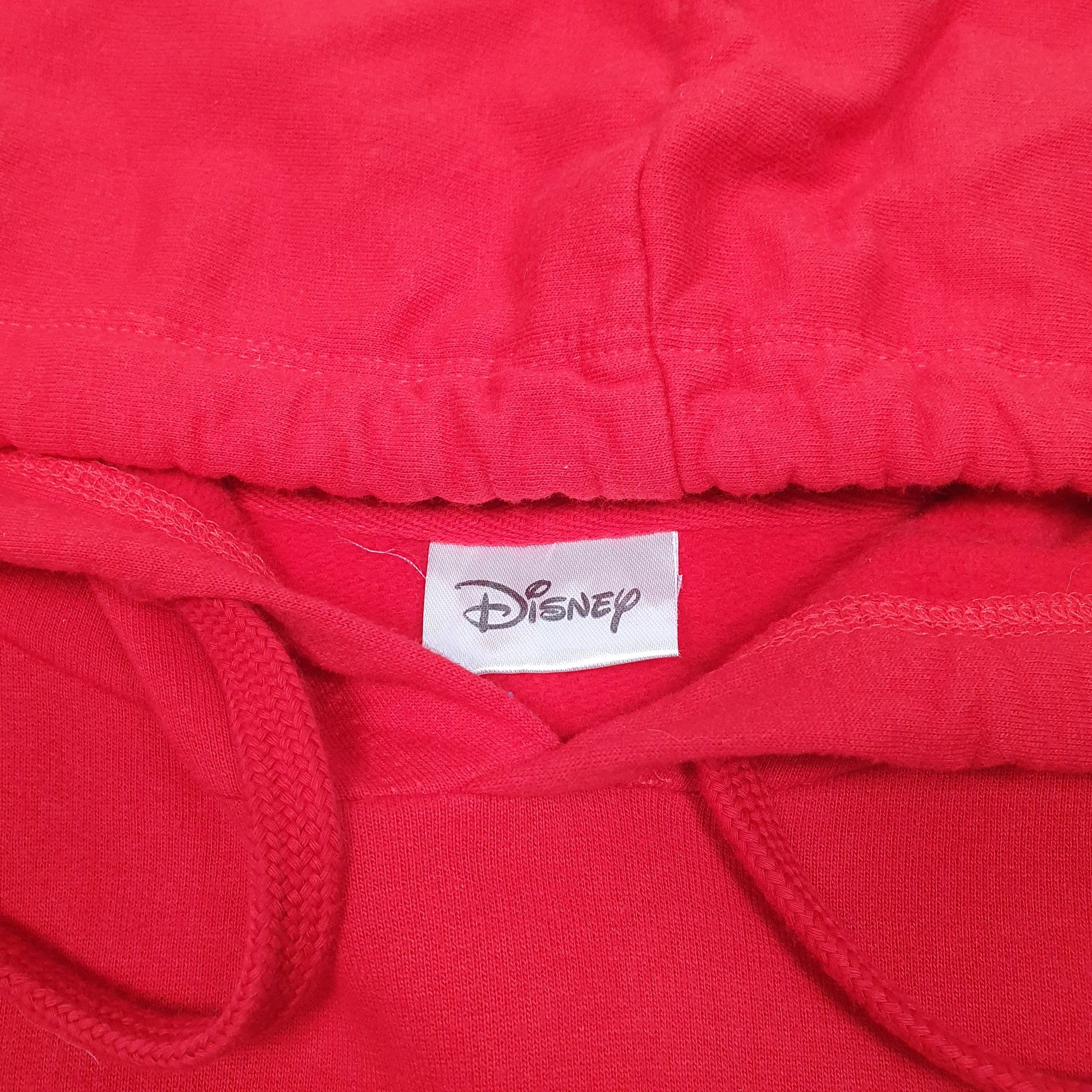 Womens Red Disney Mickey Mouse Hoodie Jumper