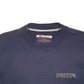 Mens Navy Champion Athletic Spellout Crewneck Jumper
