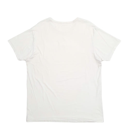 Mens White Emporio Armani  Short Sleeve T Shirt