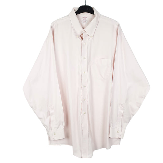 Mens Pink Brooks Brothers  Long Sleeve Shirt
