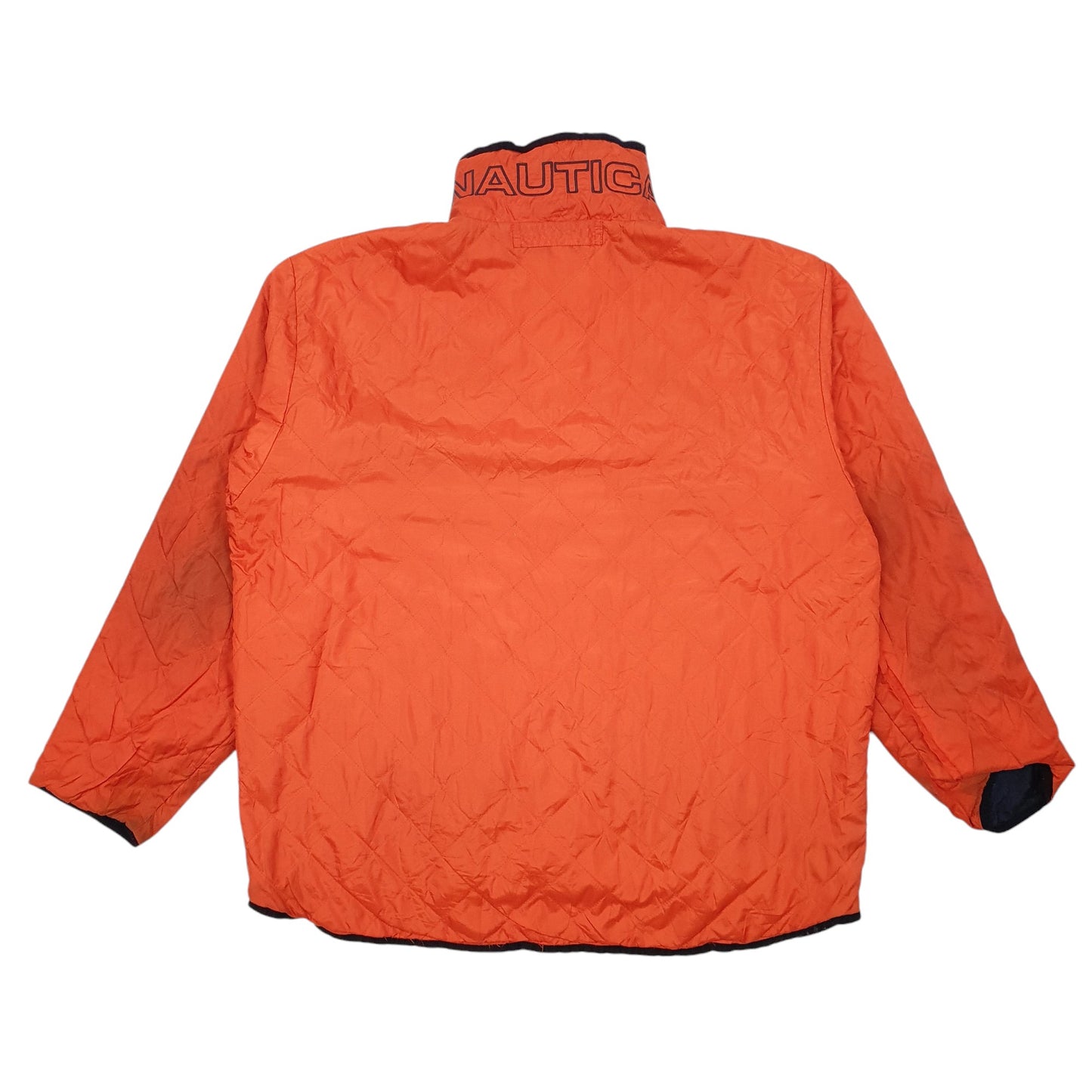 Mens Orange Nautica   Coat
