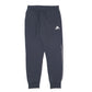 Mens Black Adidas Stretch Jogger Trousers