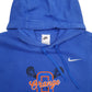 Womens Blue Nike Lacrosse Orange Hoodie Jumper