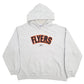 Mens Grey Reebok Philadelphia Flyers NHL Hockey Hoodie Jumper