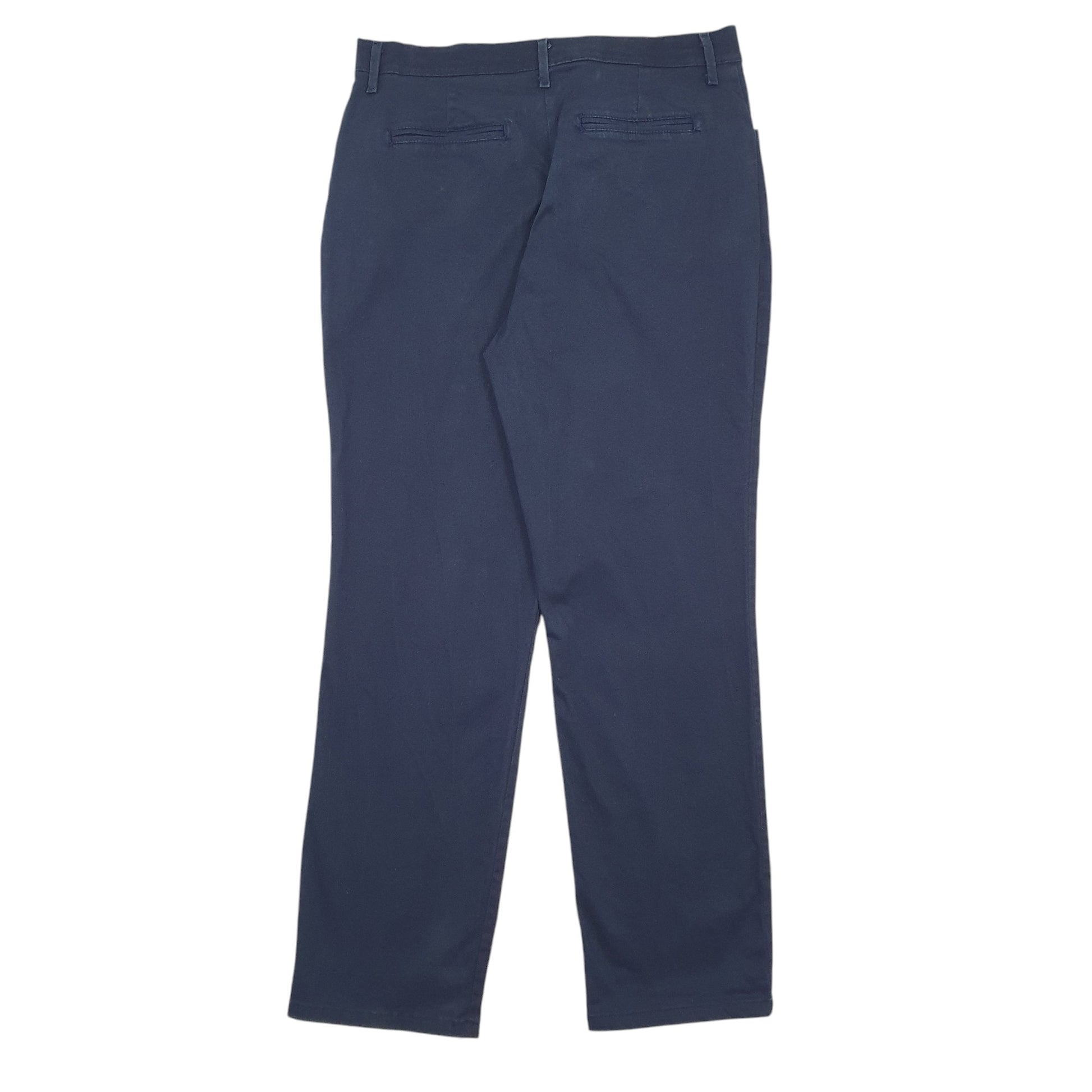 Womens Navy Lee  Chino Trousers