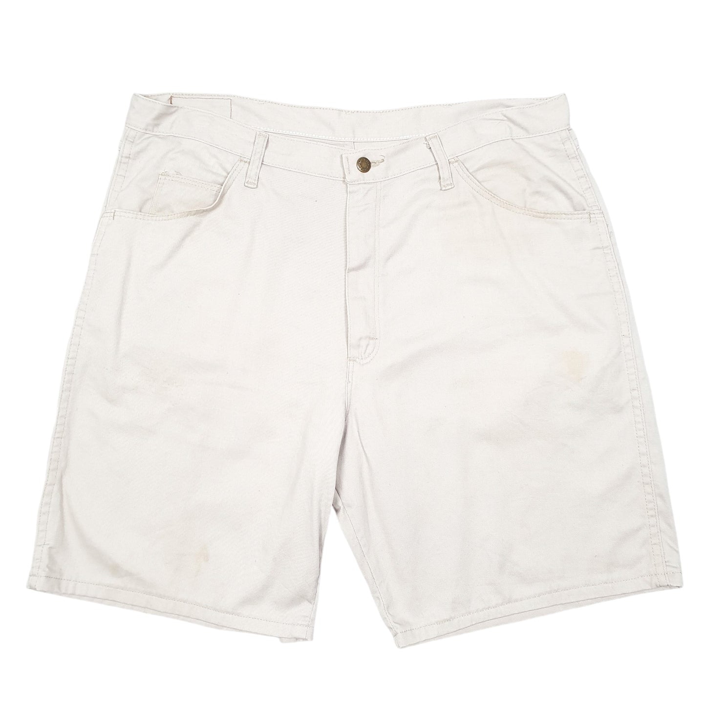 Mens Tan Wrangler Denim Jeans Jorts Chino Shorts