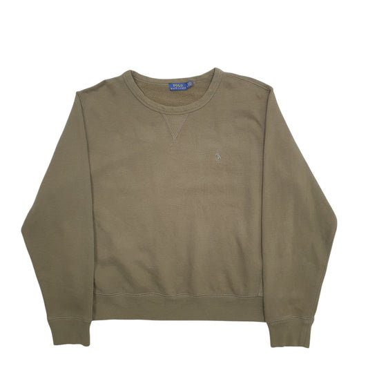 Womens Khaki Polo Ralph Lauren  Crewneck Jumper