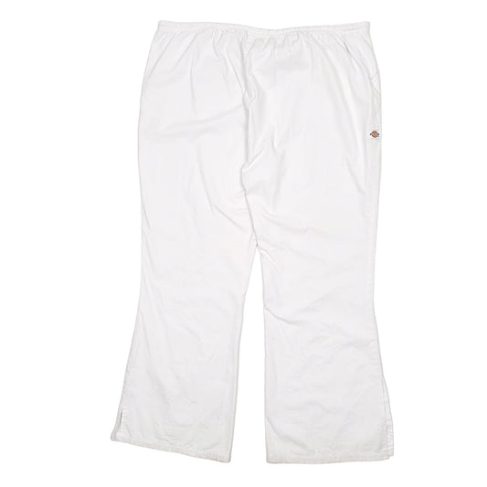 Mens White Dickies  Chino Trousers