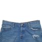 Womens Blue Levis 501 Jorts Denim Shorts