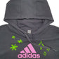 Womens Black Adidas  Hoodie Jumper