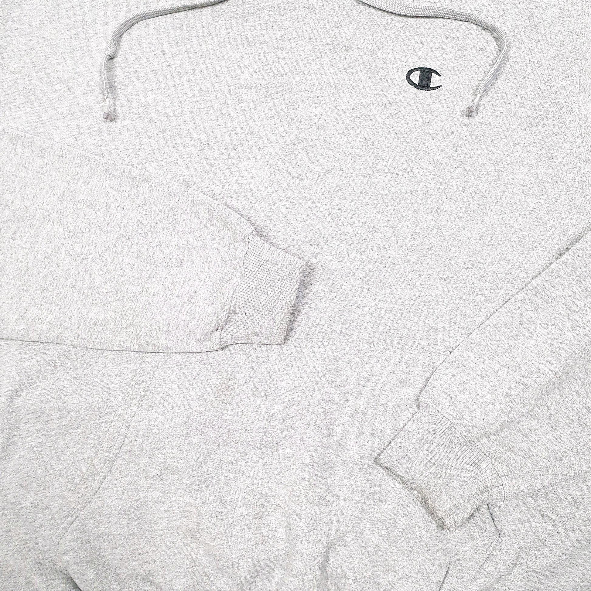 Mens Grey Champion  Hoodie Jumper