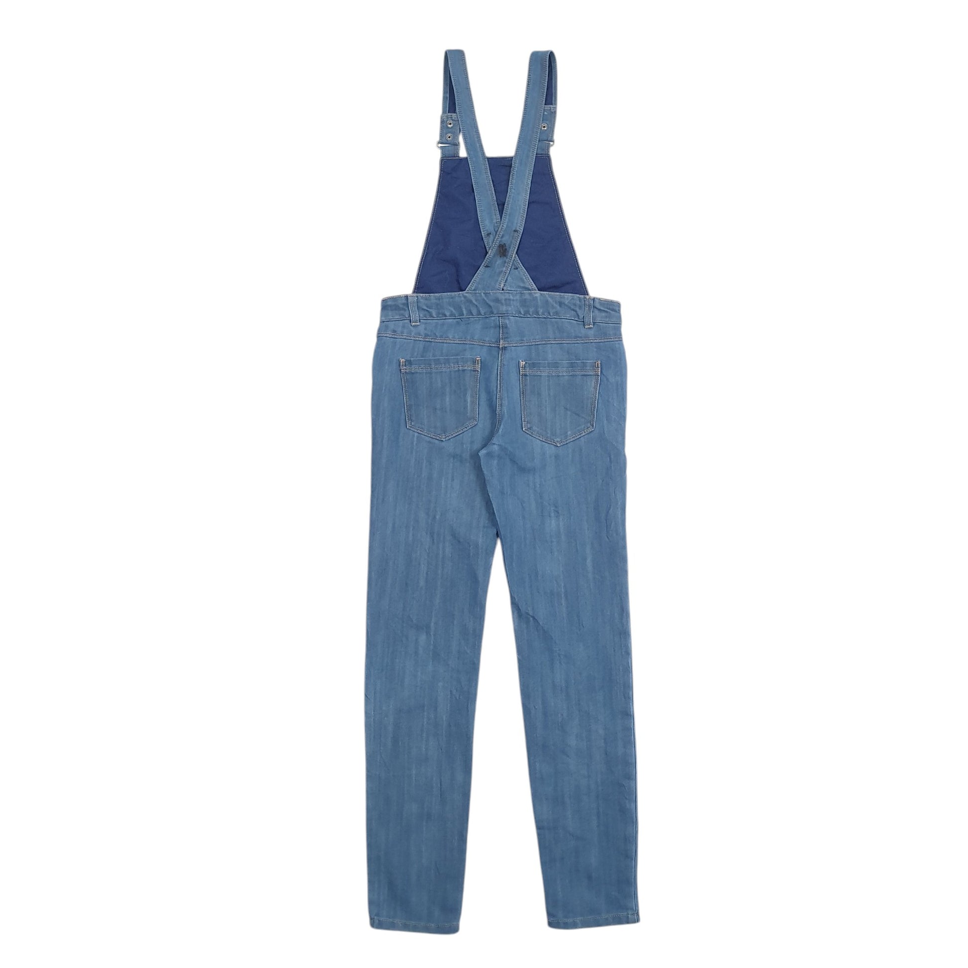 Womens Blue Unbranded  Dungaree Trousers