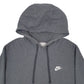 Mens Grey Nike  Hoodie Jumper