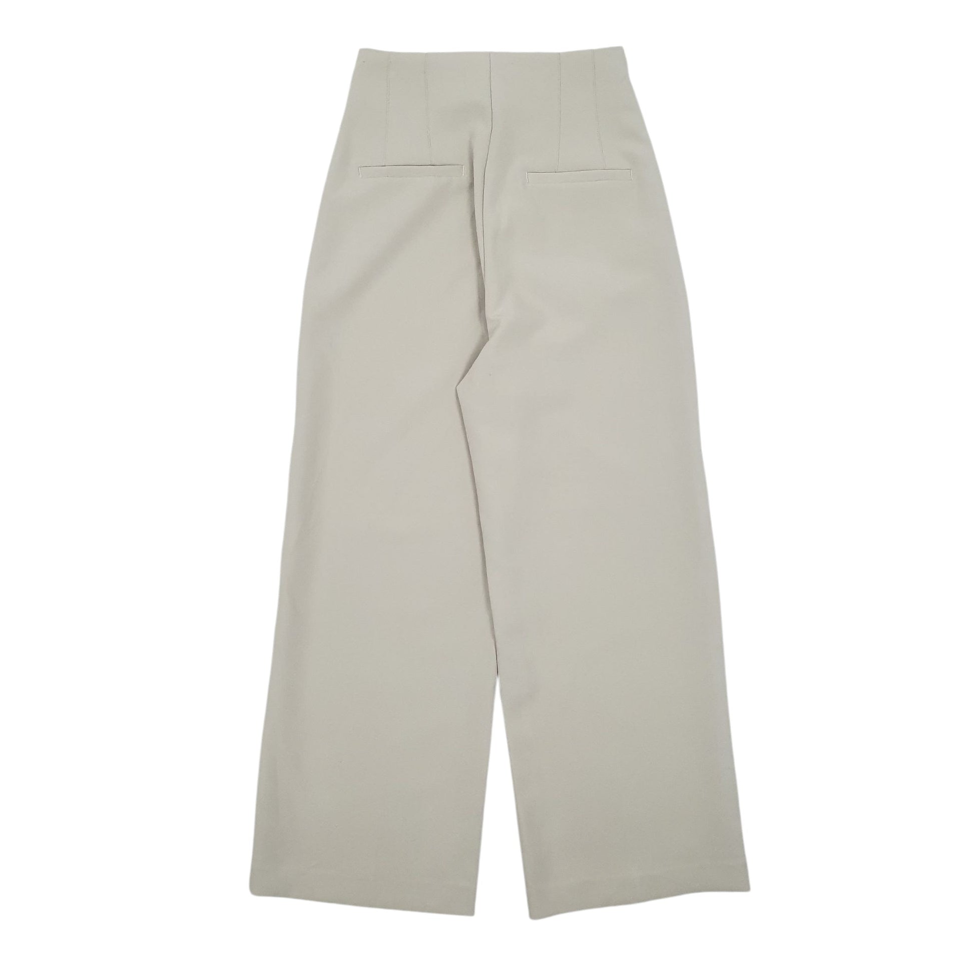 Womens Beige Zara  Formal Trousers