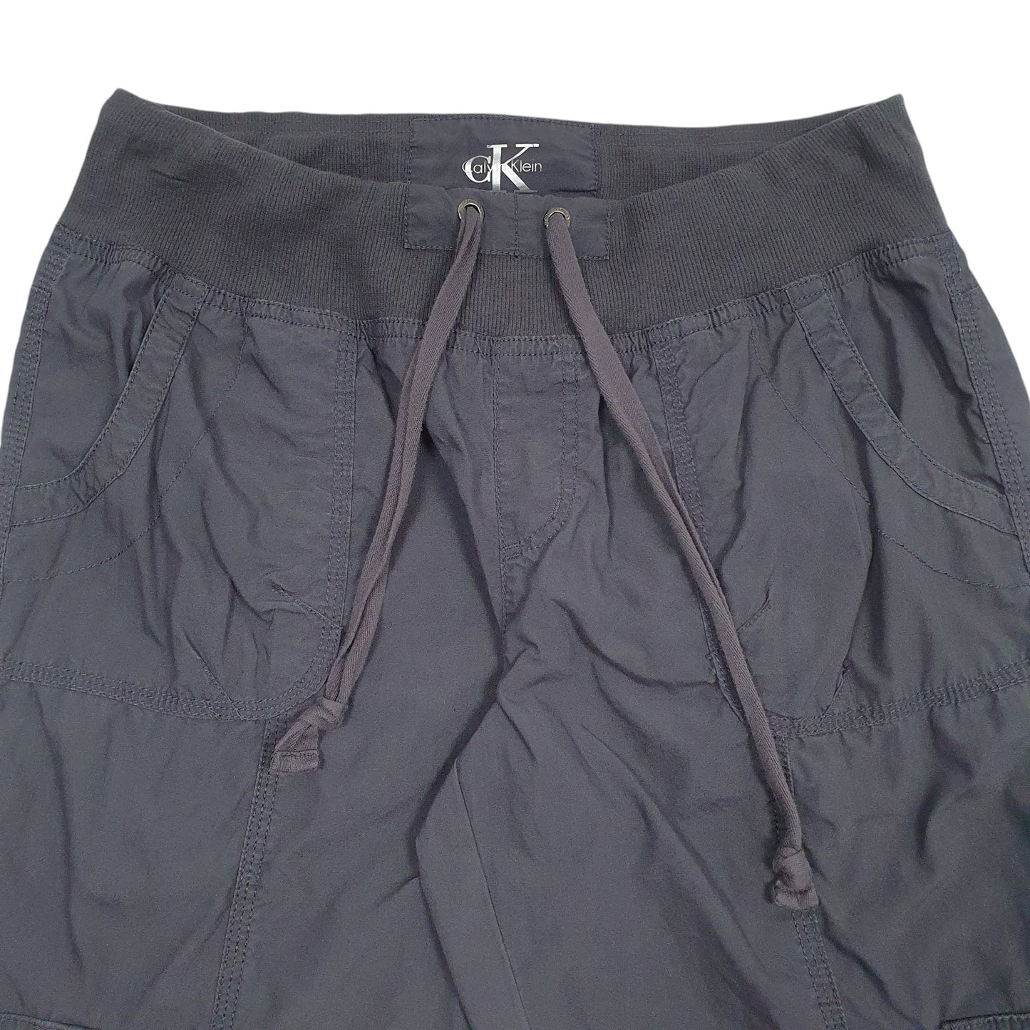 Mens Grey Calvin Klein  Cargo Shorts