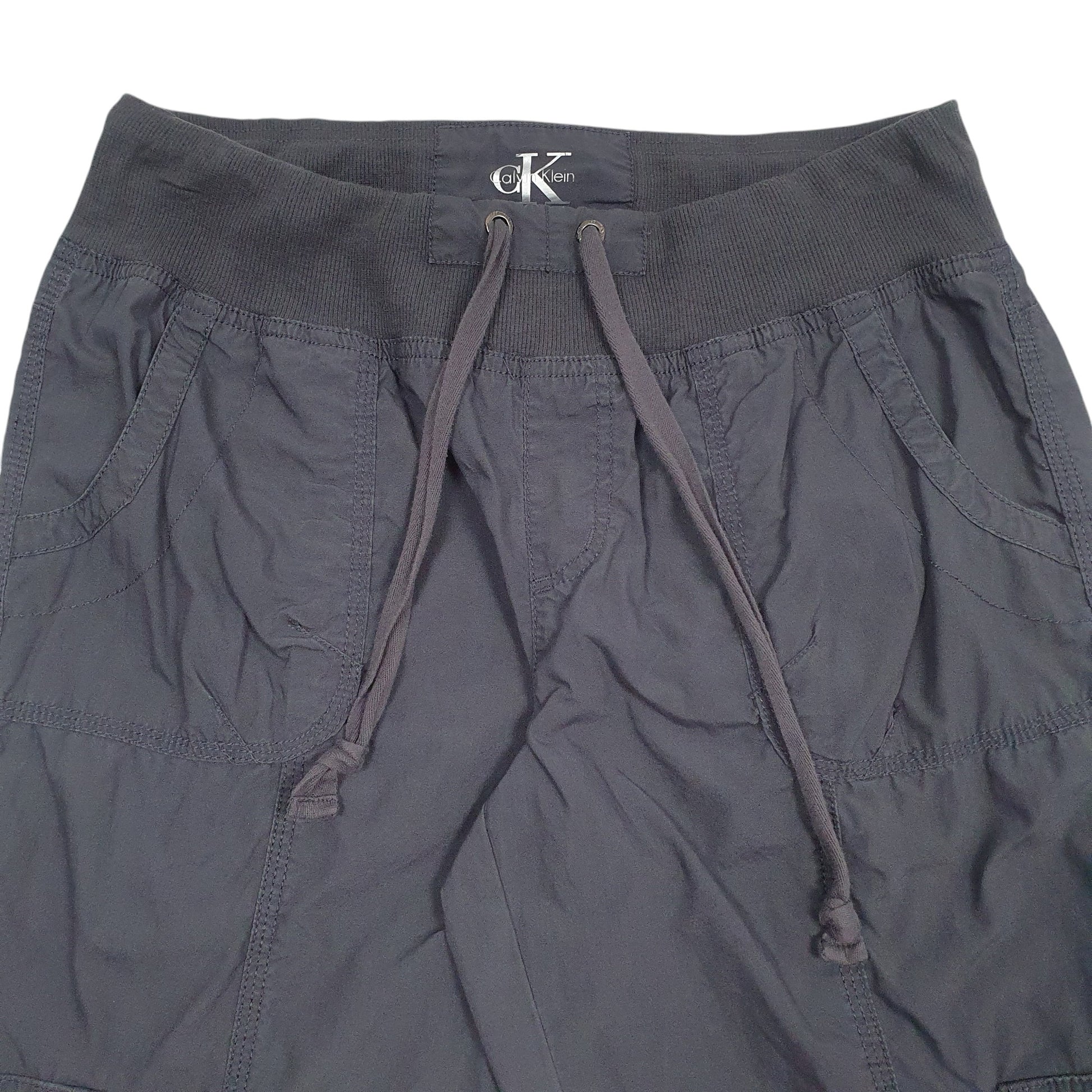 Mens Grey Calvin Klein  Cargo Shorts