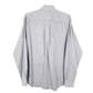 Mens Blue Nautica Houndstooth Long Sleeve Shirt