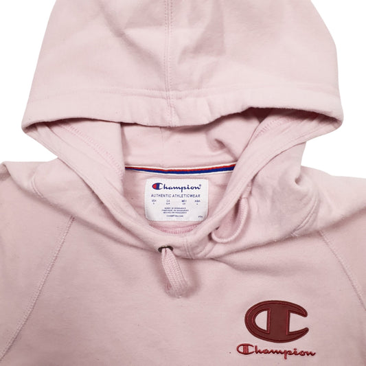 Womens Pink Champion  Hoodie Jumper