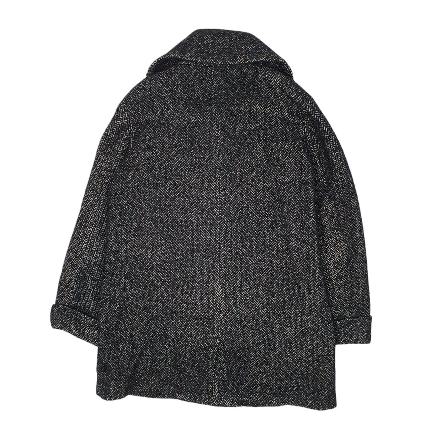 Womens Black H&M Duffle Pea  Coat