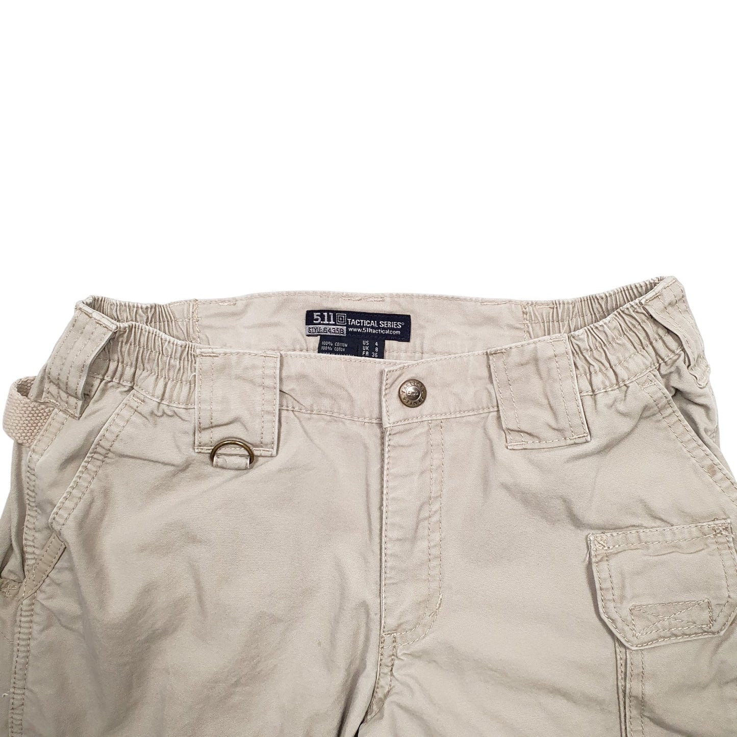 Womens Beige 5.11 Tactical  Cargo Trousers