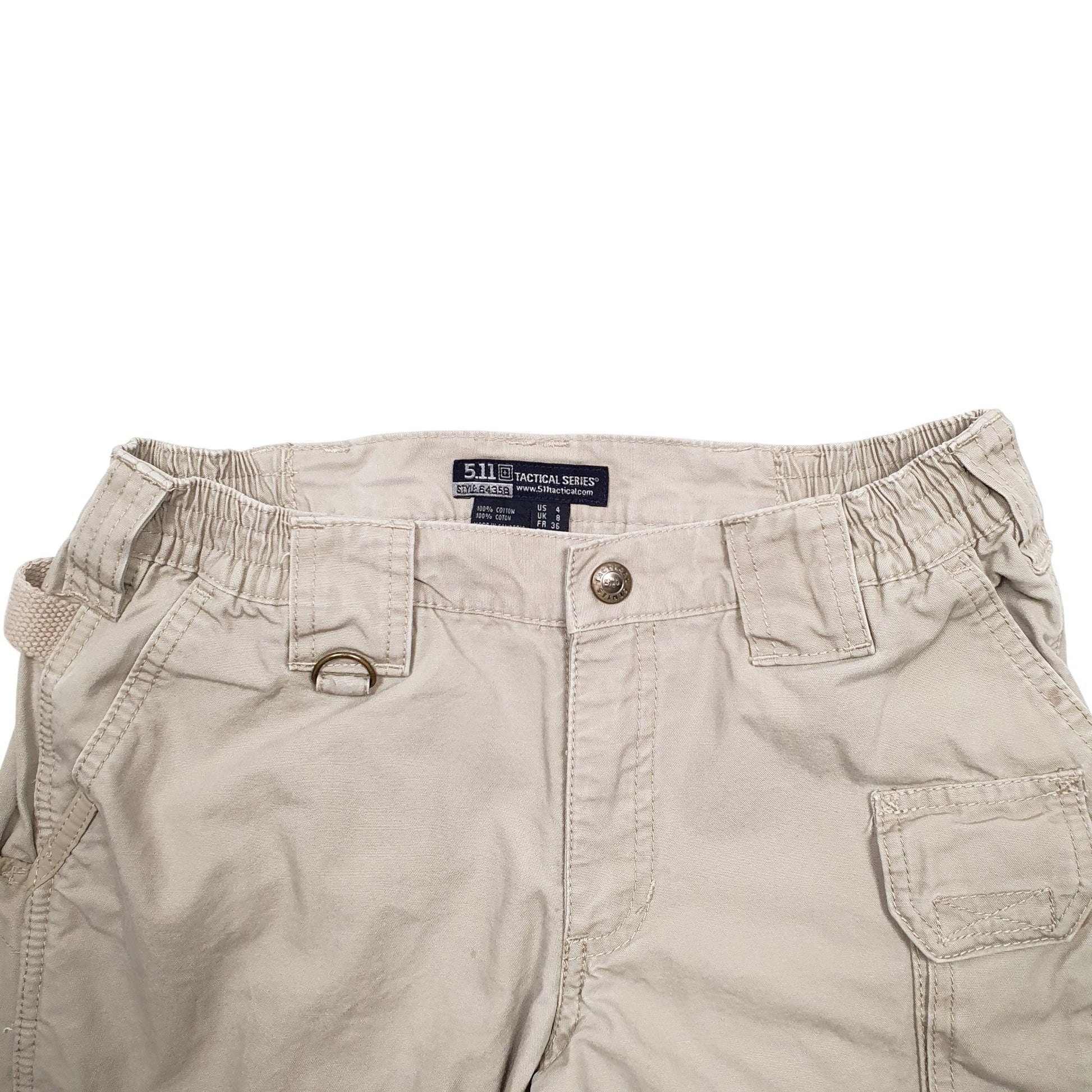 Womens Beige 5.11 Tactical  Cargo Trousers