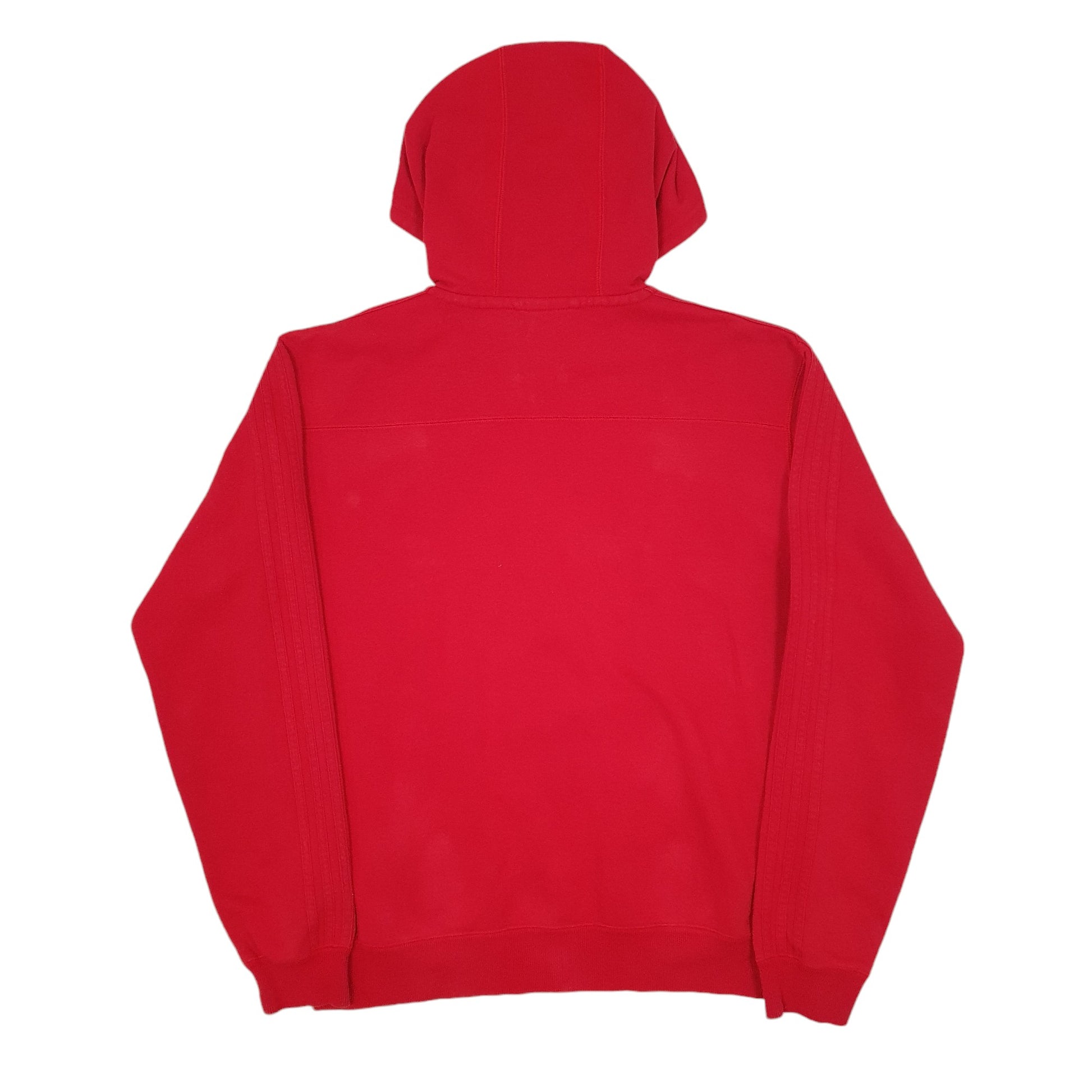 Mens Red Adidas  Full Zip Jumper