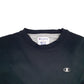 Mens Black Champion  Crewneck Jumper