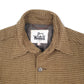 Mens Brown Woolrich Vintage 1980s 90s Houndstooth Hunting Shirt Shacket Overshirt  Coat