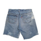 Womens Blue Levis 501 Denim Jorts Denim Shorts
