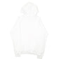 Mens White Adidas Spellout Hoodie Jumper