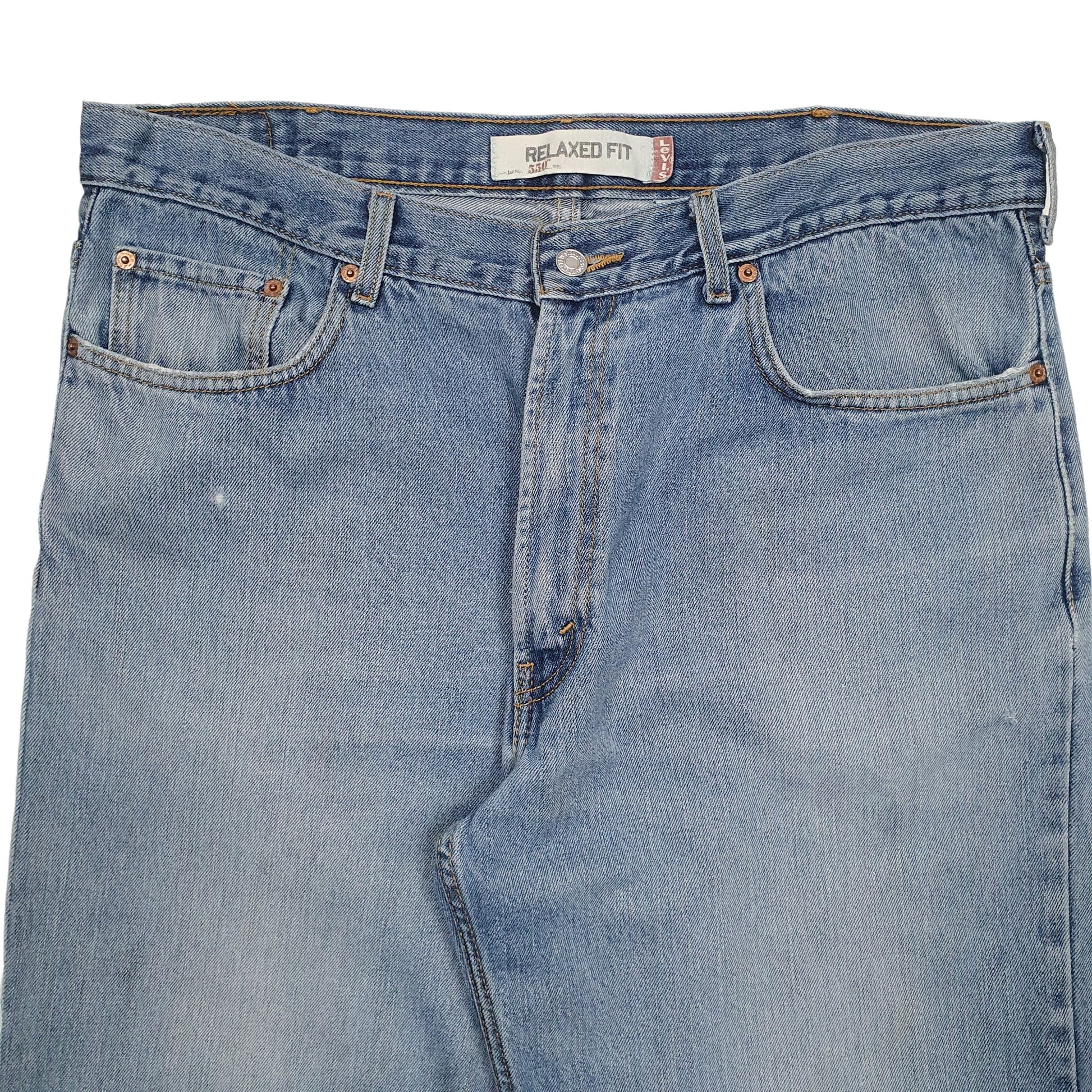 Mens Blue Levis  550 JeansW38 L32