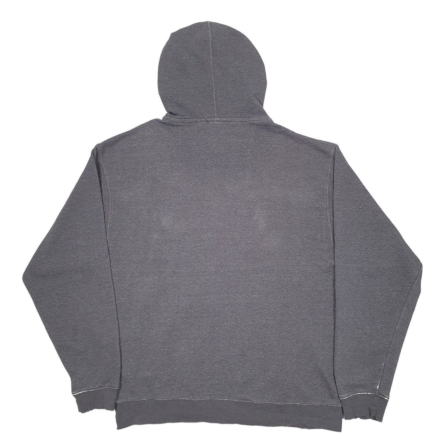 Mens Grey J.America Iowa State USA Spellout Hoodie Jumper