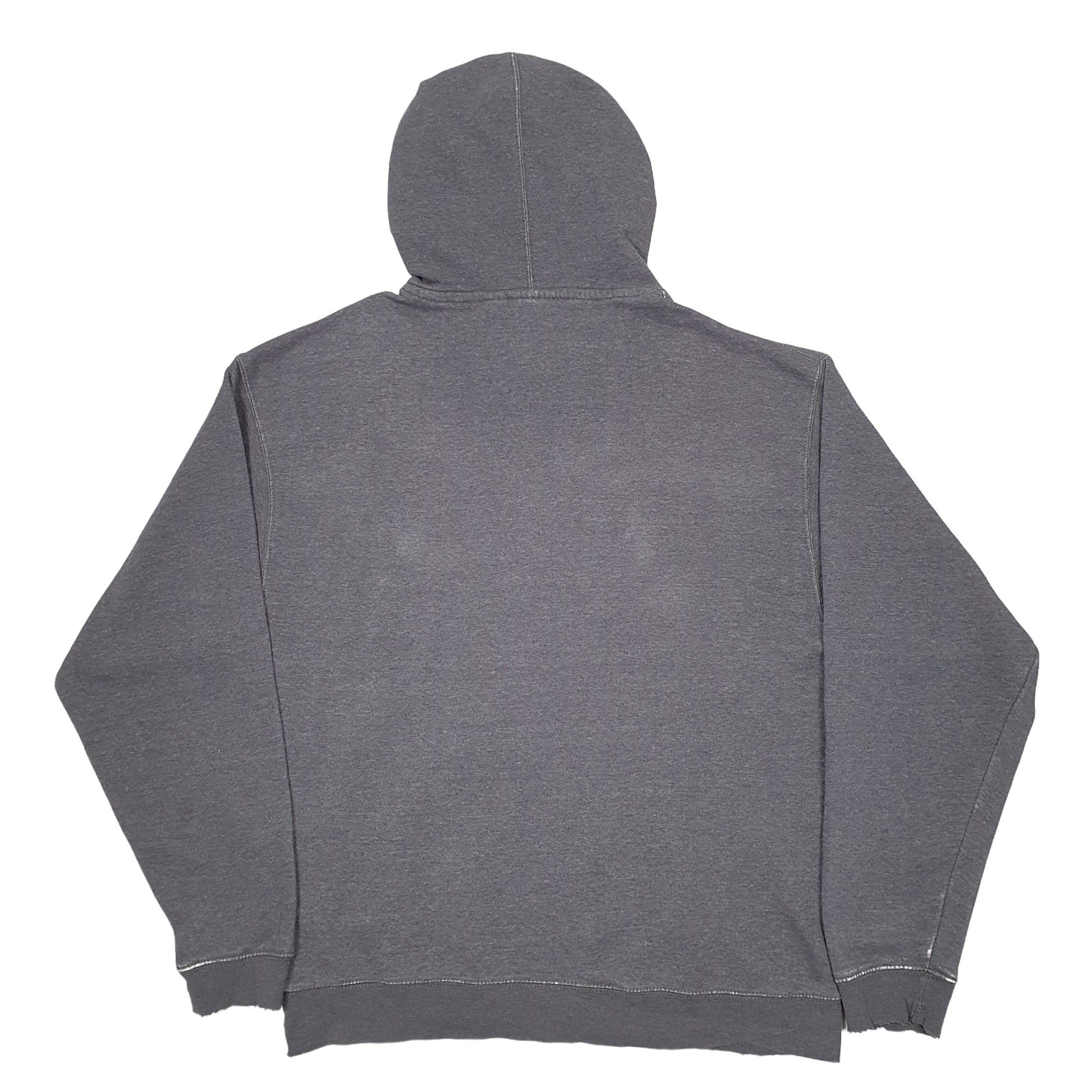 Mens Grey J.America Iowa State USA Spellout Hoodie Jumper