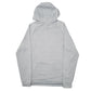 Mens Grey Nike Swoosh Active Workout Running Gym Hoodie Jumper