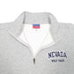 Mens Grey Champion Nevada Wolf Pack USA Quarter Zip Jumper