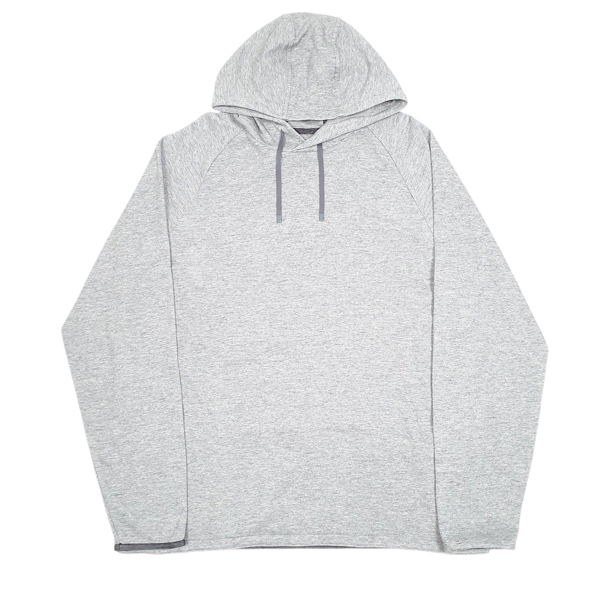 Mens Grey L.L.Bean Slightly Fitted Tall Hoodie Jumper