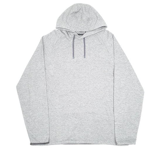 Mens Grey L.L.Bean Slightly Fitted Tall Hoodie Jumper