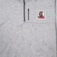 Mens Grey Champion Carolina Gamecocks Quarter Zip Jumper