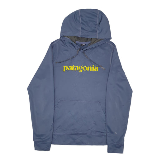 Mens Blue Patagonia  Hoodie Jumper