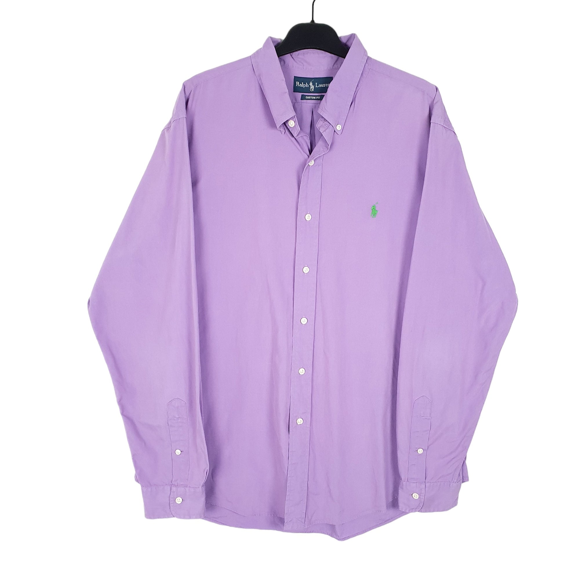 Mens Purple Ralph Lauren  Long Sleeve Shirt