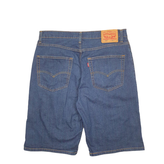 Mens Blue Levis Denim Jeans Jorts 569 Denim Shorts