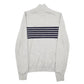 Mens Grey Nautica Knitwear Quarter Zip Jumper