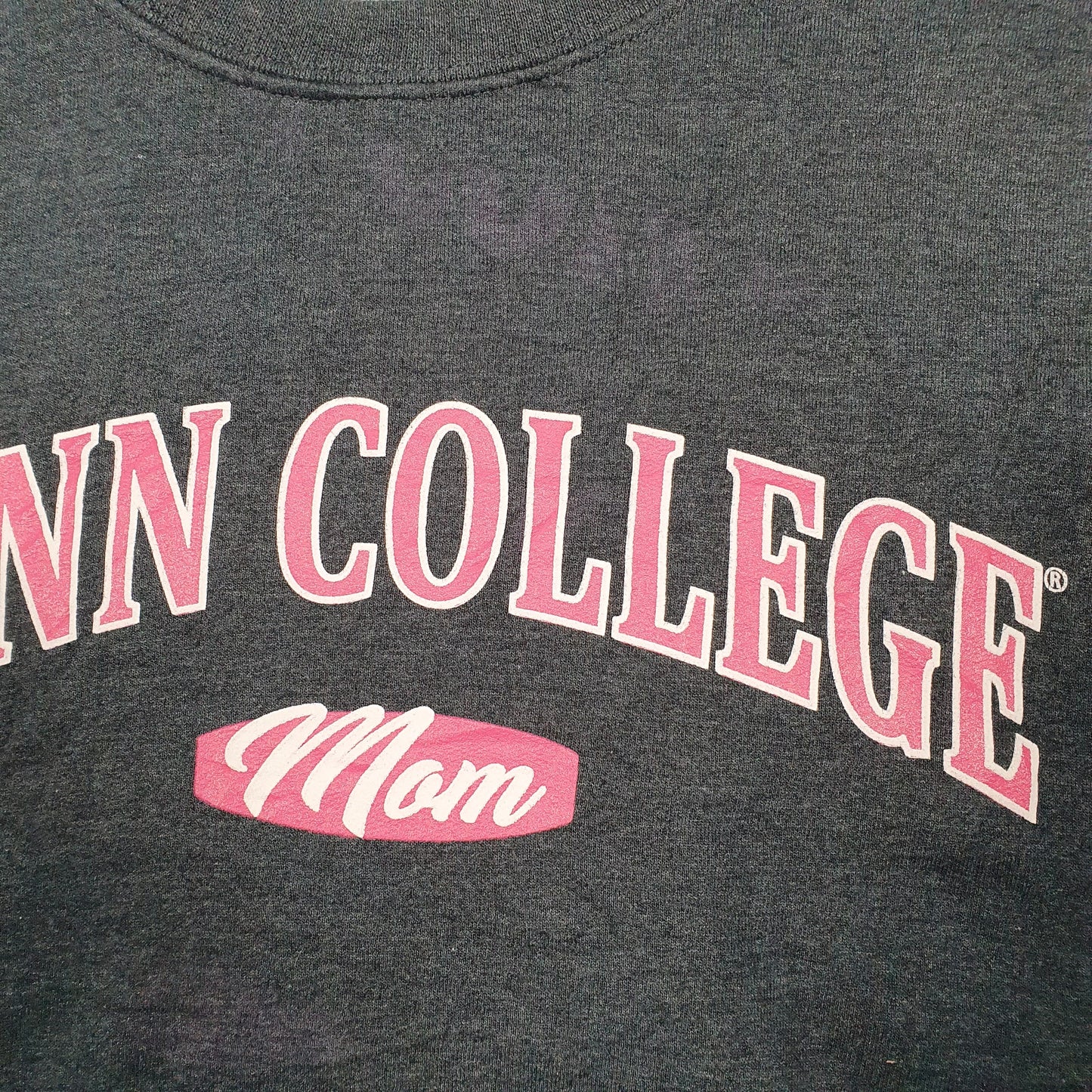 Mens Grey MV Sport Penn College Mom USA Crewneck Jumper