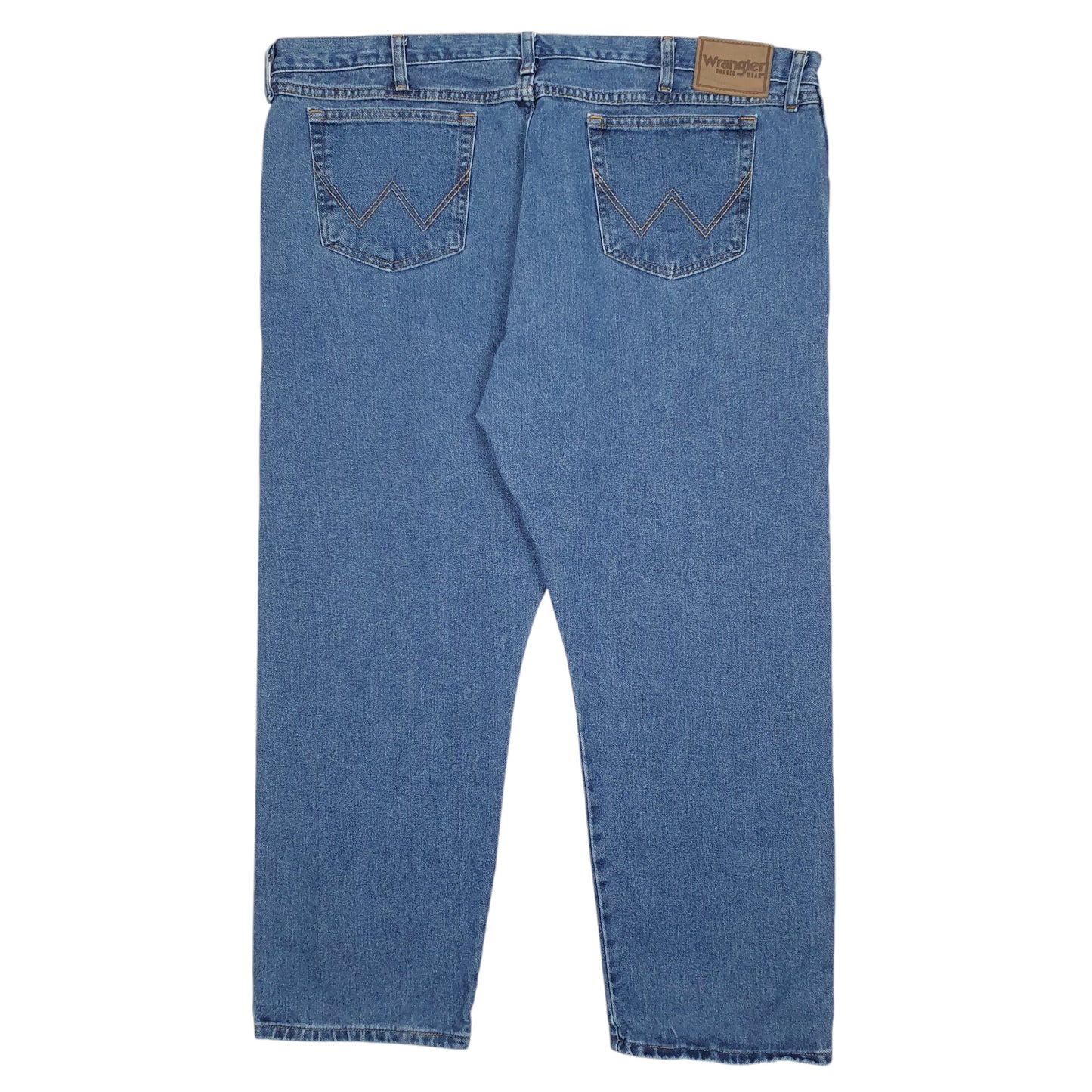 Mens Blue Wrangler Rugged Wear Relaxed JeansW44 L30